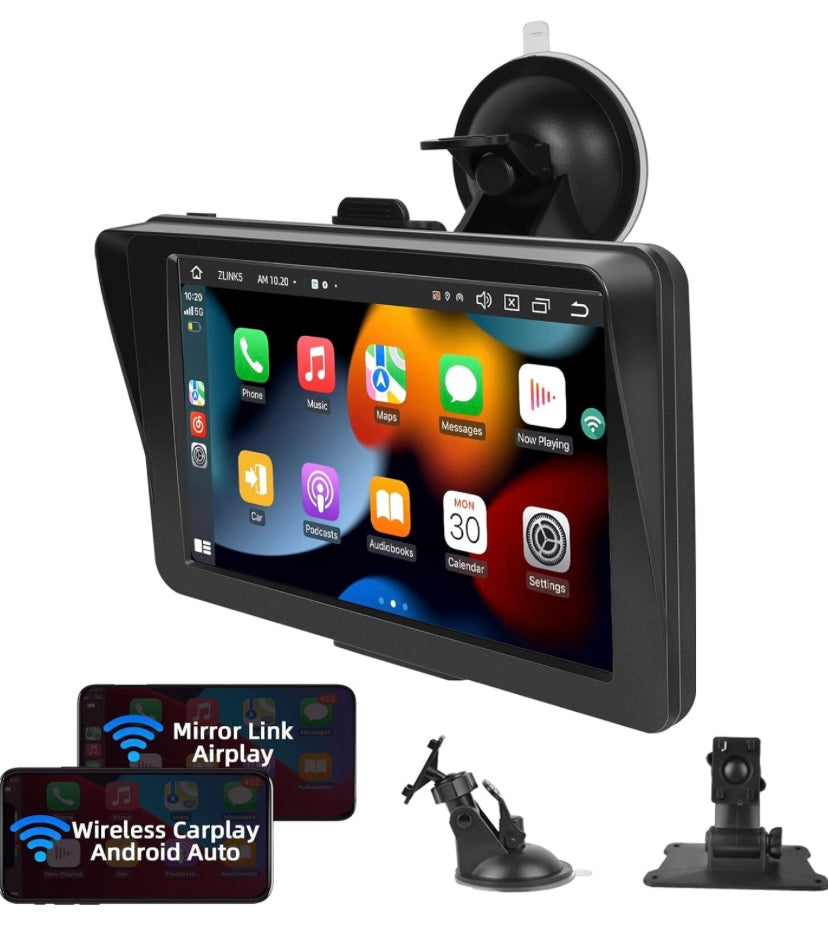 Autoradio portatile bluetooth carplay Android/Apple 7 pollici | Aynih™