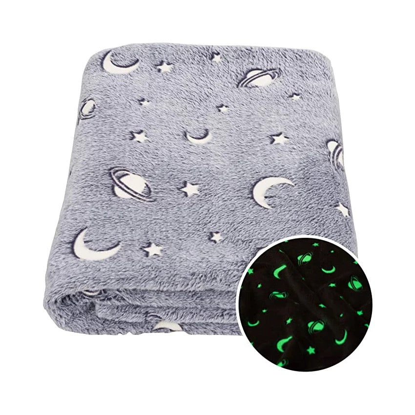 Coperta di pile galassia fluorescente | Aynih™